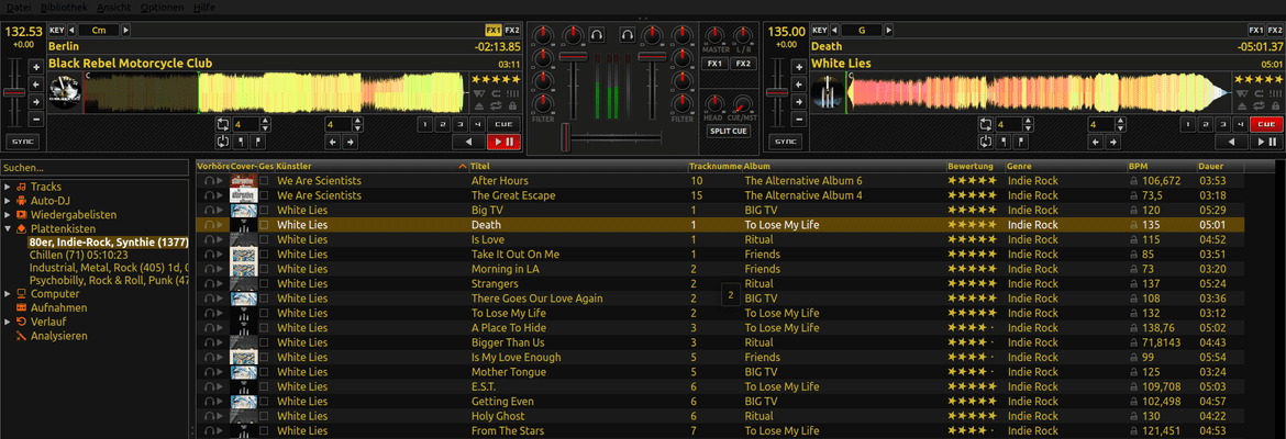 DJ Software Mixxx